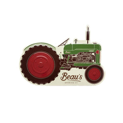 Beau's Tractor Tin Sign